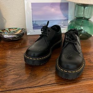 Docs Lace Up Chunky Soled Shoe